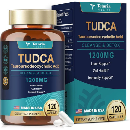 Гепатопротектор Totaria Health Tudca 1200 mg, 120 капсул