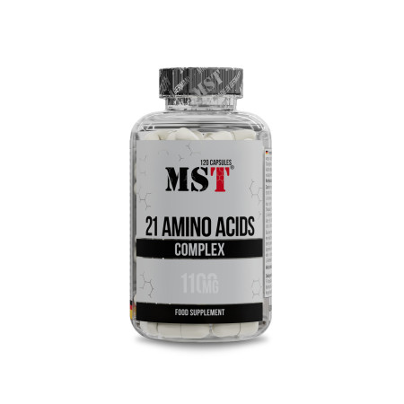 Амінокислоти MST Nutrition 21 Amino Acids, 120 капсул