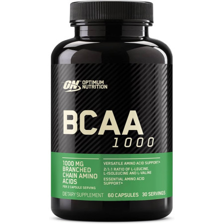 Амінокислоти БЦАА Optimum Nutrition BCAA 1000, 200 капсул