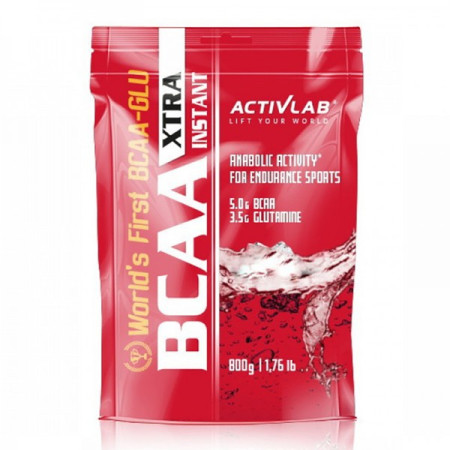 Бцаа и глютамин ActivLab BCAA Xtra + Glutamine, 800 грам