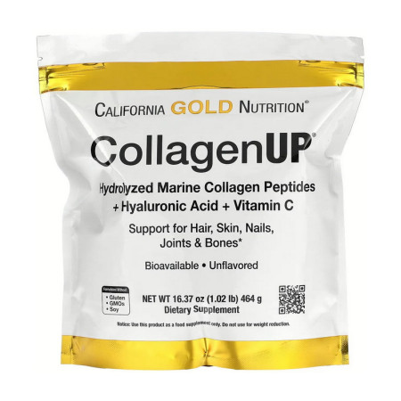 Морський колаген California Gold Nutrition CollagenUP, 464 грам