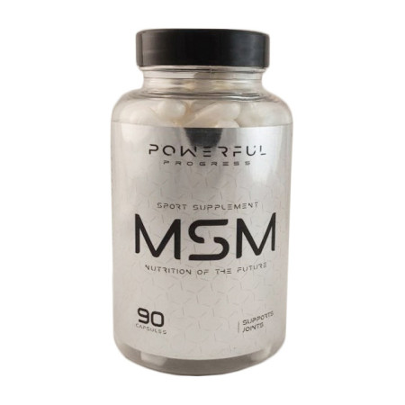 Для зв'язок і суглобів Powerful Progress MSM, 90 капсул