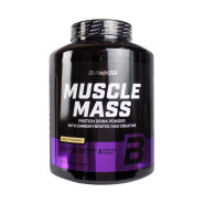 Безлактозний гейнер BioTech Muscle Mass, 4000 грам