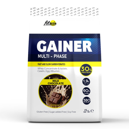 Гейнер FitWin Gainer Multi-Phase, 1500 грам