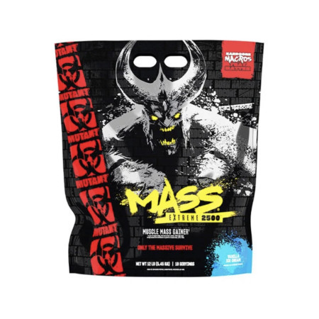 Гейнер із протеїном Mutant Mass xXxtreme 2500, 5500 грам
