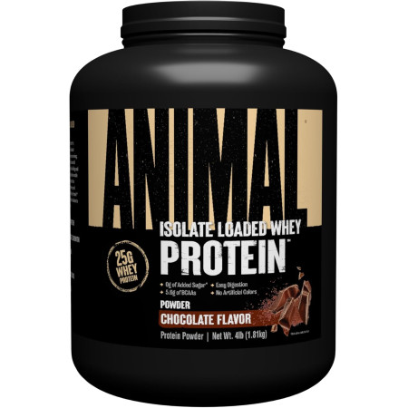 Сироватковий протеїн Animal 100% Whey Isolate, 1800 грам