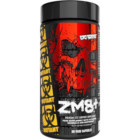 Цинк, магній, вітамін Б6 Mutant Core Series ZM8+, 90 капсул