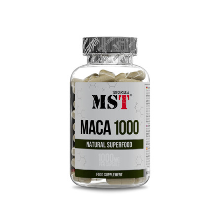 Мака екстракт MST Nutrition MACA 1000 мг, 120 капсул