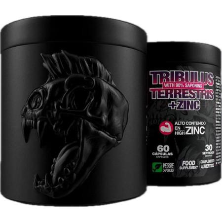 Трібулус і цинк Zoomad Labs Tribulus Terrestris + Zinc, 60 капсул
