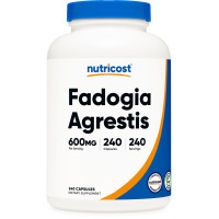 Фадогія агрестіс Nutricost Fadogia Agrestis 600 mg, 240 капсул