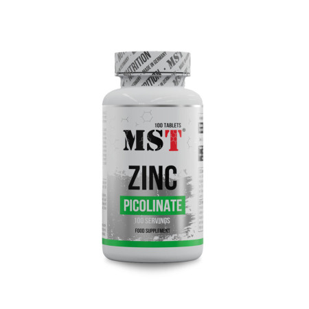 Цинк піколінат MST Nutrition Zinc picolinate, 100 таблеток