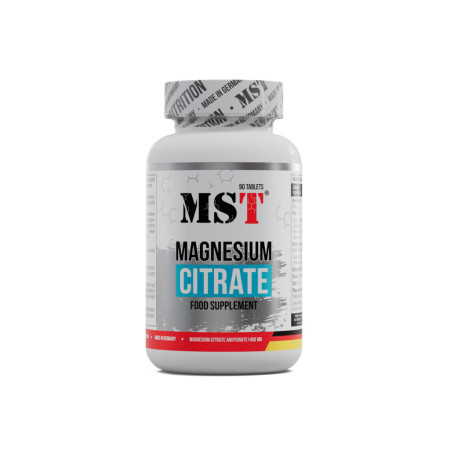 Магній цитрат MST Nutrition Magnesium Citrate 200 mg, 90 таблеток