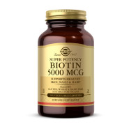 Біотин Solgar Biotin 5000 mcg, 100 капсул