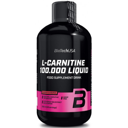 Рідкий л-карнітин BioTech L-Carnitine 100.000, 500 мл