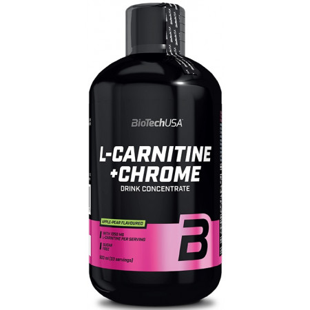 L-карнітин з хромом BioTech L-Carnitine + Chrome, 500 мл