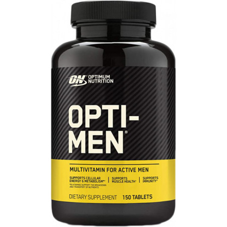 Чоловічі мультивітаміни і мінерали Optimum Nutrition Opti-Men, 150 таблеток (USA)
