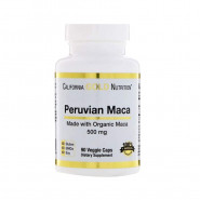 Мака перуанська California Gold Nutrition Peruvian MACA 500 mg, 90 капсул