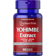 Екстракт йохімбе Puritan's Pride Yohimbe 1000 mg, 50 капсул