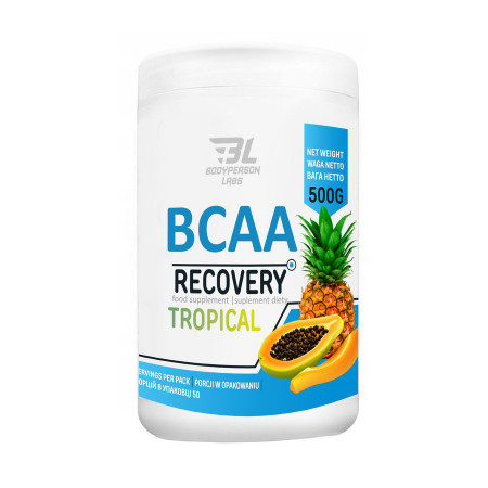 Амінокислоти ВСАА Bodyperson Labs BCAA Recovery, 500 грам