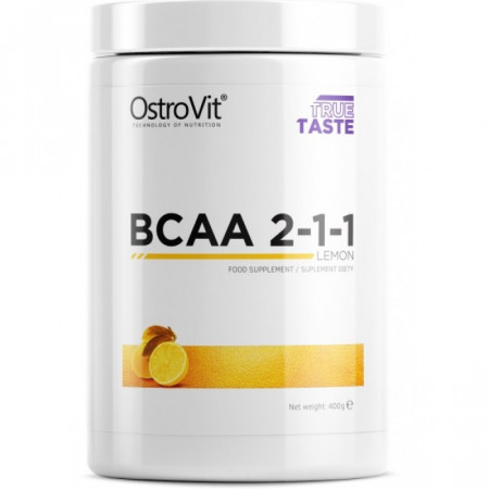 Амінокислоти БЦАА Ostrovit BCAA 2-1-1, 400 грам