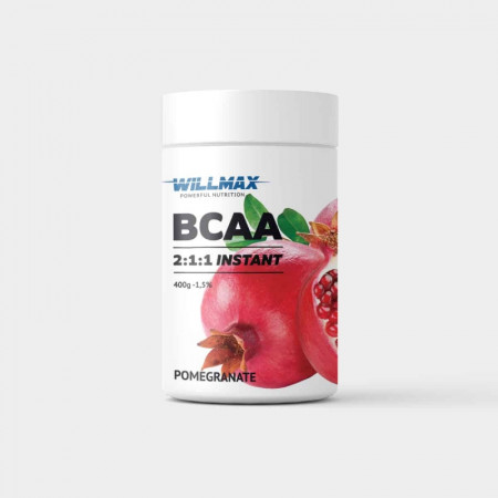 Амінокислоти ВСАА WillMax ВСАА 2-1-1, 400 грам