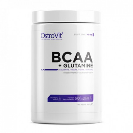 ВСАА з глютаміном Ostrovit BCAA + Glutamine, 500 грам