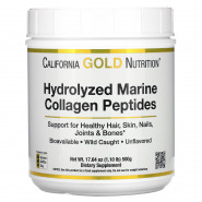 Морський колаген California Gold Nutrition Hydrolyzed Marine Collagen Peptides, 200 грам