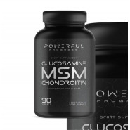 Хондропротектор Powerful Progress Glucosamine, Chondroitin MSM, 90 таблеток