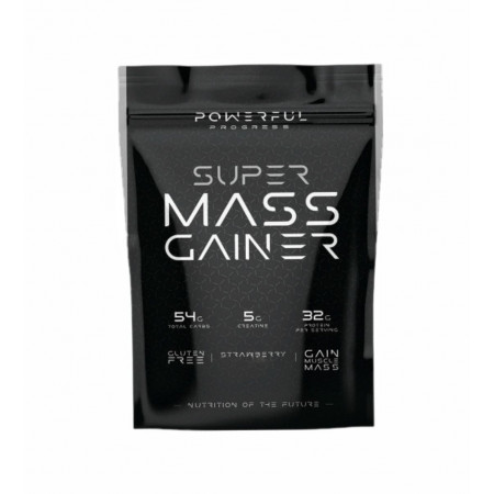 Високобілковий гейнер Powerful Progress Super Mass Gainer, 1000 грам