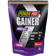 Гейнер для набору ваги Power Pro Mass Growing Gainer, 4000 грам