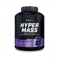 Високобілковий гейнер з креатином BioTech Hyper Mass, 4000 грам