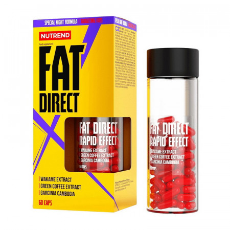 Нічний жироспалювач Nutrend Fat Direct, 60 капсул