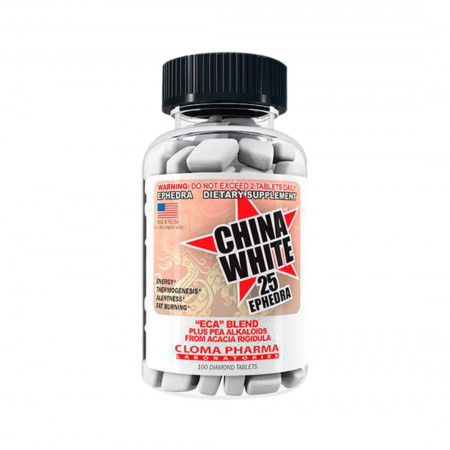 Комплексний жироспалювач Cloma Pharma China White, 100 таблеток