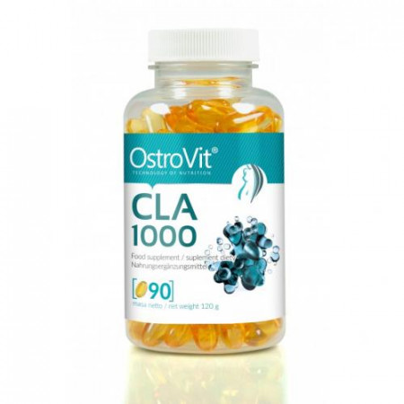 Кон'югована лінолева кислота Ostrovit CLA 1000, 90 капсул