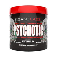Передтренувальний комплекс енергетик ДМАА Insane Labz Psychotic, 217 грам
