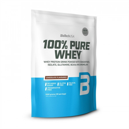 Сироватковий протеїн BioTech 100% Pure Whey, 1000 грам