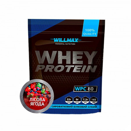 Сироватковий протеїн WillMax Whey Protein 80, 1000 грам