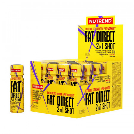 Жироспалювач Nutrend Fat Direct Shot, 60 мл