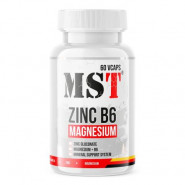 Цинк магній вітамін Б6 MST Nutrition ZMB6, 60 капсул