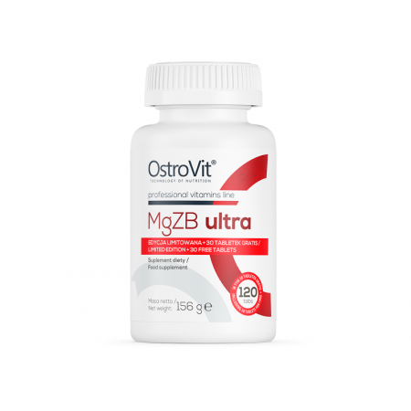 Магній Цинк Б6 Ostrovit MgZB Ultra, 120 таблеток