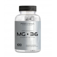 Магній Б6 Powerful Progress MG + B6, 100 капсул