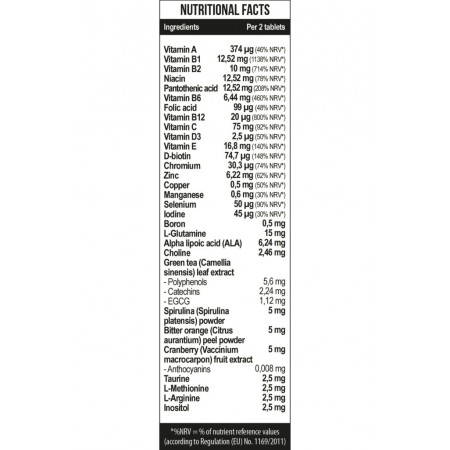 Вітаміни та мінерали для чоловіків MST Nutrition Healthy Men's Health Vitamins, 60 таблеток