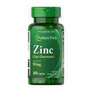 Цинк глюконат Puritan`s Pride Zinc 50 mg, 100 таблеток
