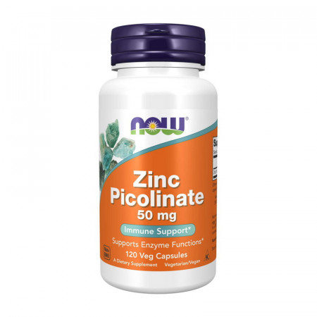 Цинк піколінат Now Foods Zinc Picolinate 50 mg, 120 капсул